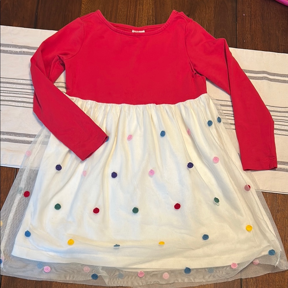 Hanna Andersson Sprinkle Dress in Soft Tulle